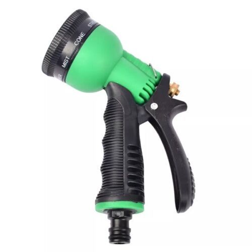 8 Function Spray Nozzle Water Hose Gun Multi Pattern Garden Adjustable