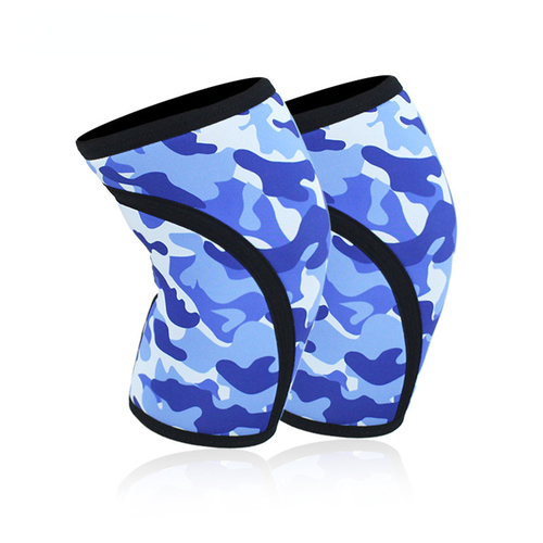   Weightlifting 9Mm 7 Mm Fitness Elbow & Knee Pads Brace Squatting Support Squat Knee Sleeve