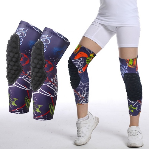 Anti Collision EVA Honeycomb Elbow Pads and Knee Pads Compression Arm Leg Sleeves for Children