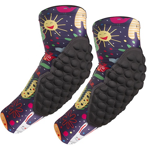 Anti Collision EVA Honeycomb Elbow Pads and Knee Pads Compression Arm Leg Sleeves for Children
