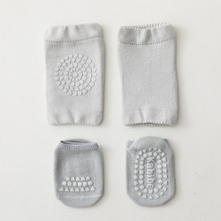 Baby Socks Knee Pads Set Kids Knee Protector Crawling Non-Slip Toddler Newborn Socks Infant Knee pad Baby Stuff