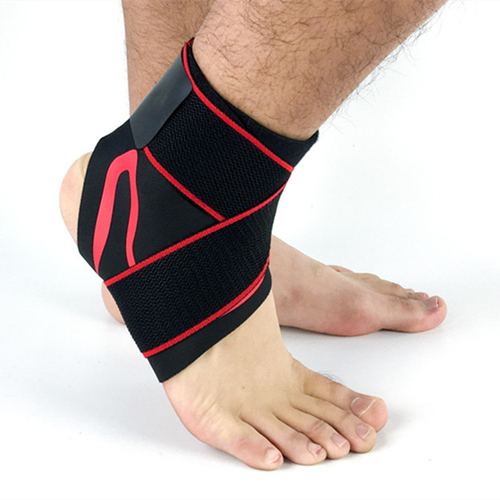 Sports Ankle Brace Elasticity Ankle Bandage Protector Stabilizer Sprain Prevention Fitness Guard Foot Anklets Orthosis