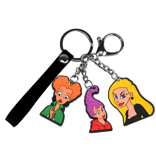 Mexican Keychain 2D shoe model key ring basketball shoes car pendant rubber keychain food key chains