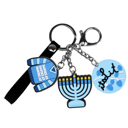 Mexican Keychain 2D shoe model key ring basketball shoes car pendant rubber keychain food key chains