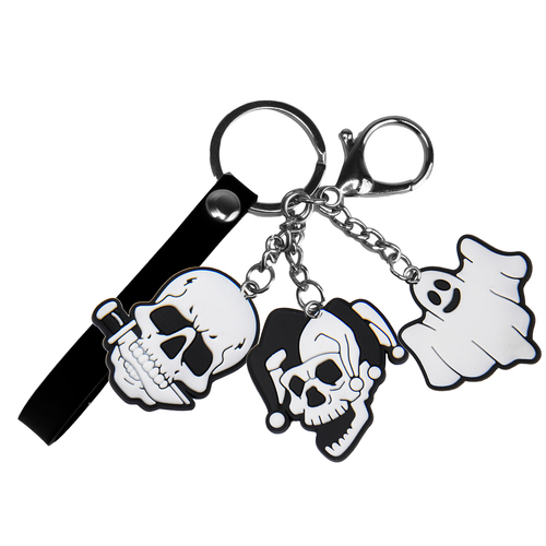 Mexican Keychain 2D shoe model key ring basketball shoes car pendant rubber keychain food key chains