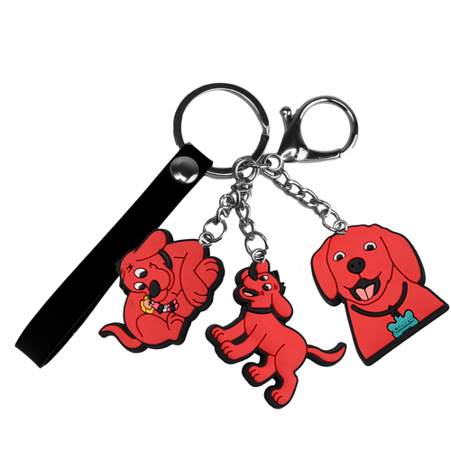 Mexican Keychain 2D shoe model key ring basketball shoes car pendant rubber keychain food key chains