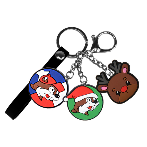 Mexican Keychain 2D shoe model key ring basketball shoes car pendant rubber keychain food key chains