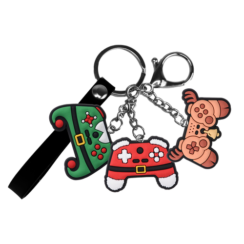 Mexican Keychain 2D shoe model key ring basketball shoes car pendant rubber keychain food key chains