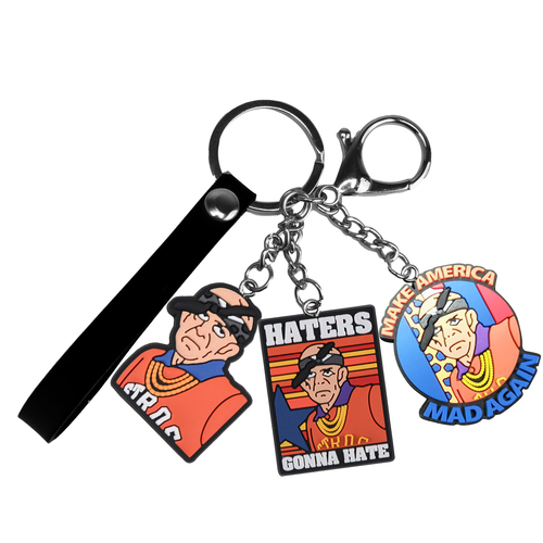 Mexican Keychain 2D shoe model key ring basketball shoes car pendant rubber keychain food key chains