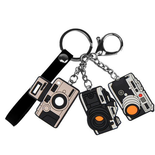 Mexican Keychain 2D shoe model key ring basketball shoes car pendant rubber keychain food key chains