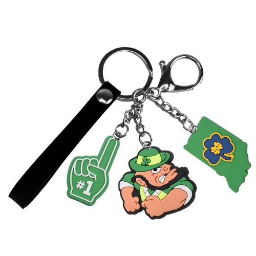 Mexican Keychain 2D shoe model key ring basketball shoes car pendant rubber keychain food key chains