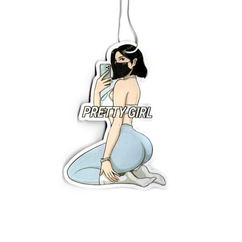 New JDM Culture Series Car Air Freshener Hanging Sexy Girl Tire Girls Car Rear View Solid Paper Car Interior Accessories