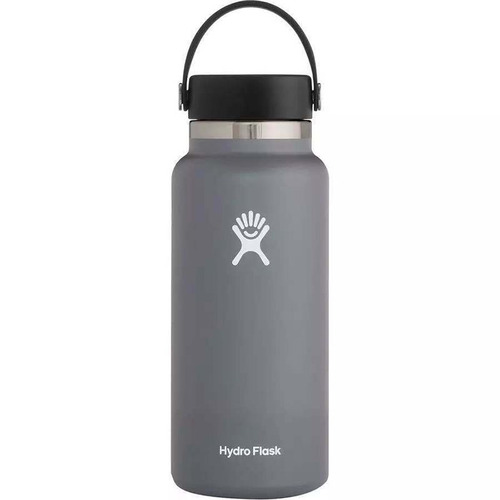 New stainless steel 40 oz water bottle insulated wide mouth retractable cover portable cup