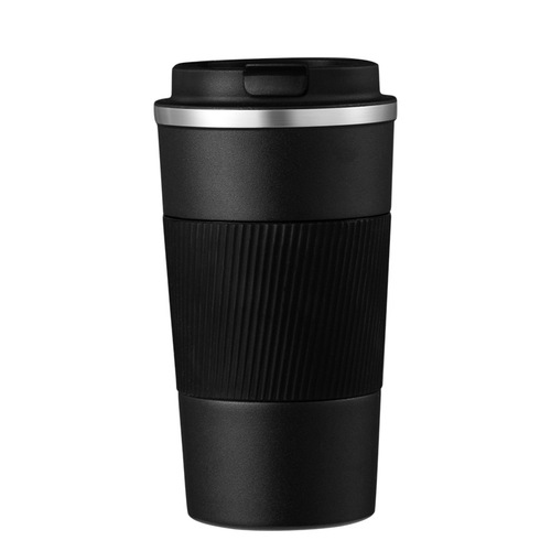 Reusable Leakproof Insulated Stainless Steel Tumbler Travel Car Coffee Mug Cups with Silicone Sleeve
