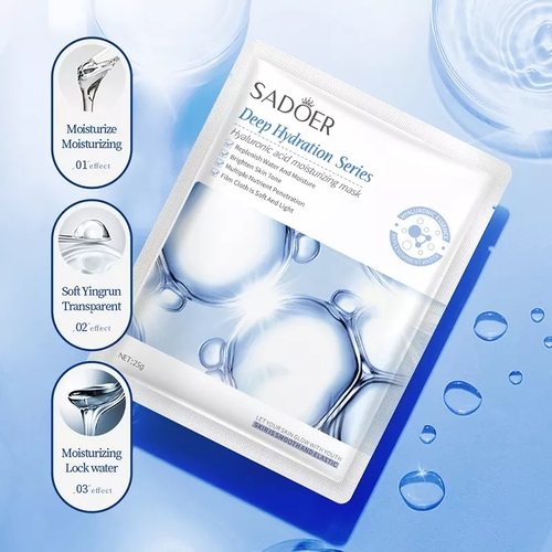 Beauty Skin Care Face Mask Sheet Natural Aloe Vera Moisturizing Lighting Whitening Facial Mask