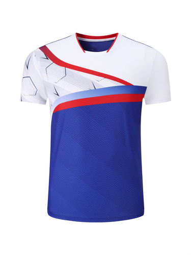 New quick-drying badminton clothing men's and women's training clothing short-sleeved tennis  competition clothing
