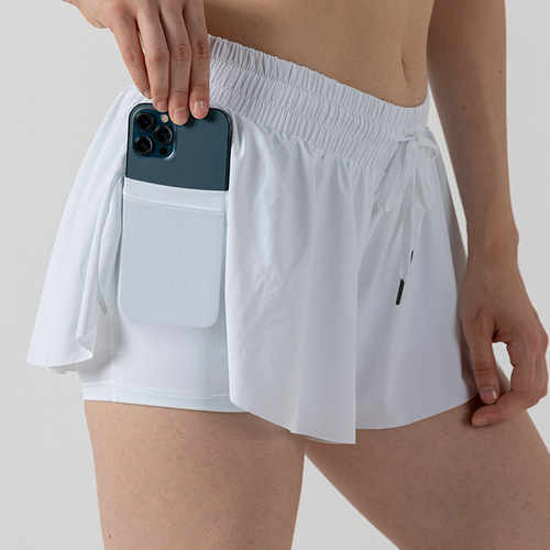   Ropa DeTenis   High Quality Mini Sports Running Skorts 2 In 1 Flowy Golf Skirts  Girls Tennis Sk