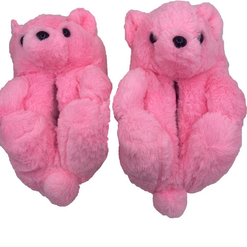 Cheaper Winter Teddy Bear Slippers 2022 Fuzzy Teddy  Plush Adult Slipper House Teddy Bear Slippers For Women