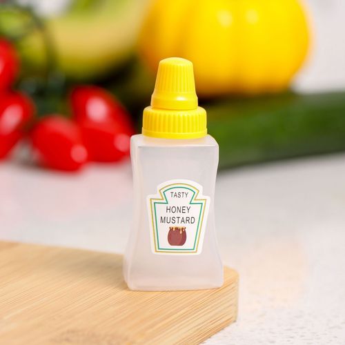 5 pack Kitchen household mini seasoning bottle tomato salad honey extrusion sauce bottle