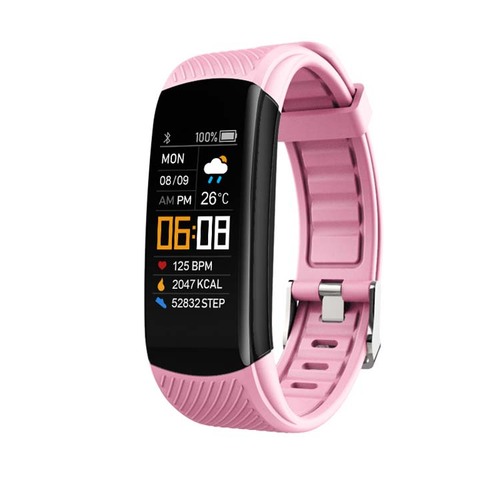 C5S Smart Watch HD Color Screen Brightness Blue Tooth Sports Bracelet Pedometer Calories