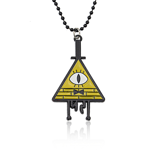 Gravity Falls Cartoon Jewelry Figure Toy Mabel Pines Stanley Necklaces Pendants