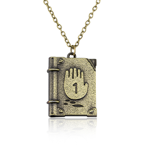 Gravity Falls Cartoon Jewelry Figure Toy Mabel Pines Stanley Necklaces Pendants