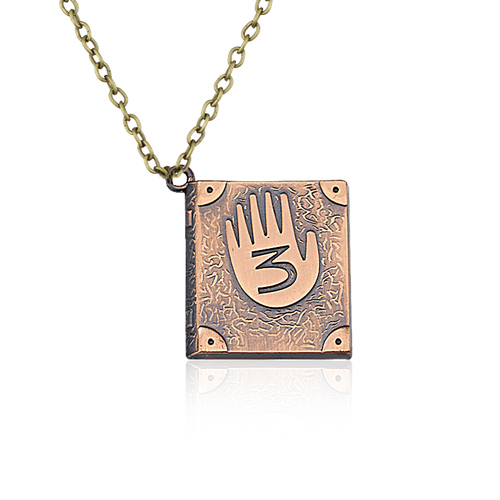 Gravity Falls Cartoon Jewelry Figure Toy Mabel Pines Stanley Necklaces Pendants