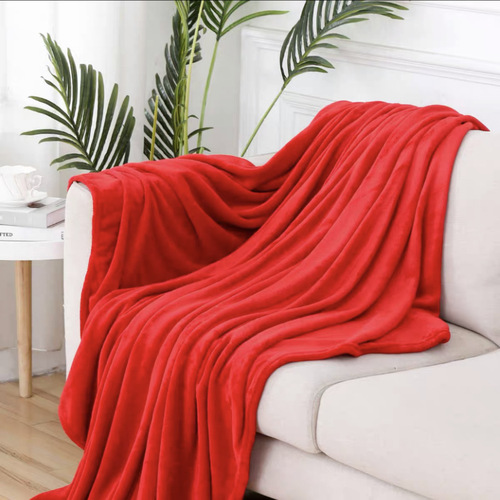 New Design Washable Warm Coral Fleece Flannel Blankets For Beds