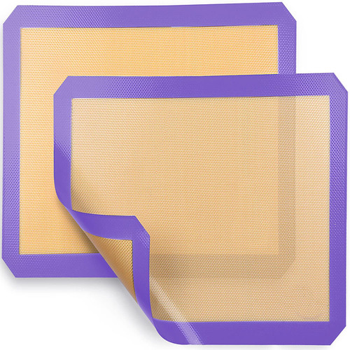 0.70mm thickness Professional food grade kitchen silicone baking sheets pink silicone baking mat nonstick