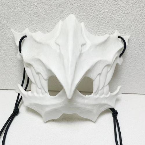 Halloween mask half face mask cospla dragon tiger hag dog Wolf nue mask