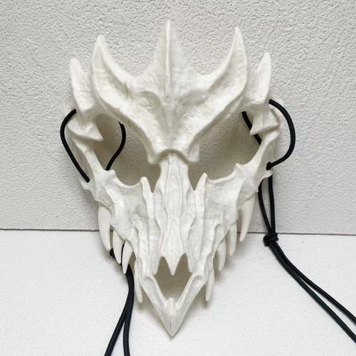 Halloween mask half face mask cospla dragon tiger hag dog Wolf nue mask