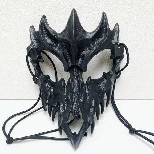 Halloween mask half face mask cospla dragon tiger hag dog Wolf nue mask