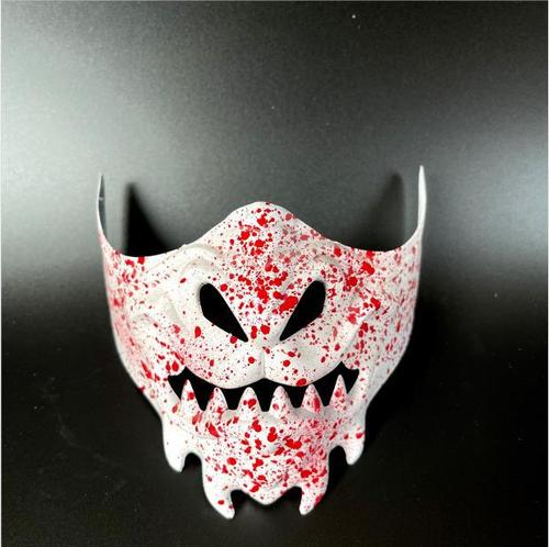 Horror Scary Skeleton Mask Adult Lower Half Face Masks For Halloween Dancing Party Props Festive Supplies