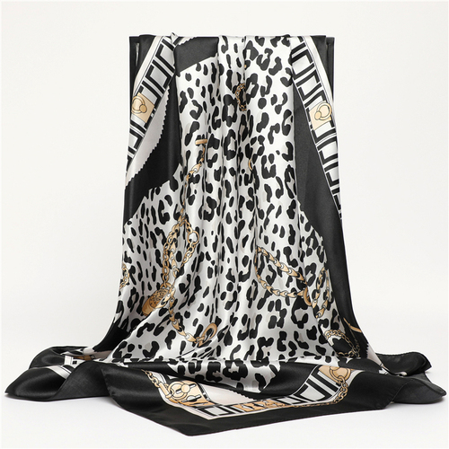 Fashion Plaid Scarves Women's Folar Classic Horse Print Scarves 90x90cm Square Scarves Headscarves