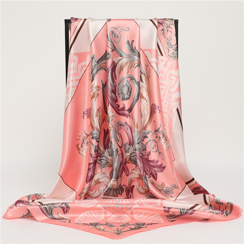 Fashion Plaid Scarves Women's Folar Classic Horse Print Scarves 90x90cm Square Scarves Headscarves