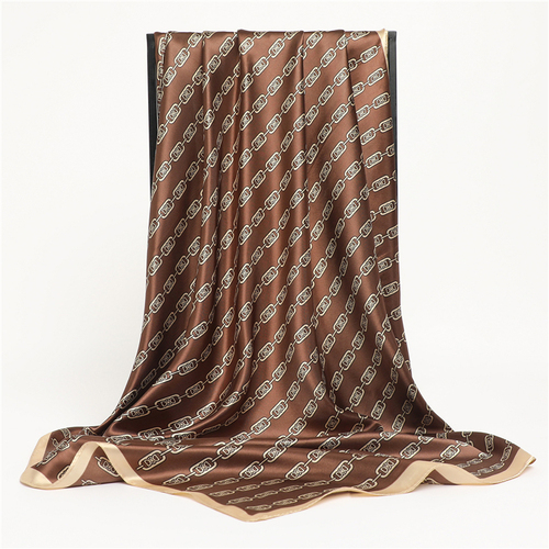 Fashion Plaid Scarves Women's Folar Classic Horse Print Scarves 90x90cm Square Scarves Headscarves
