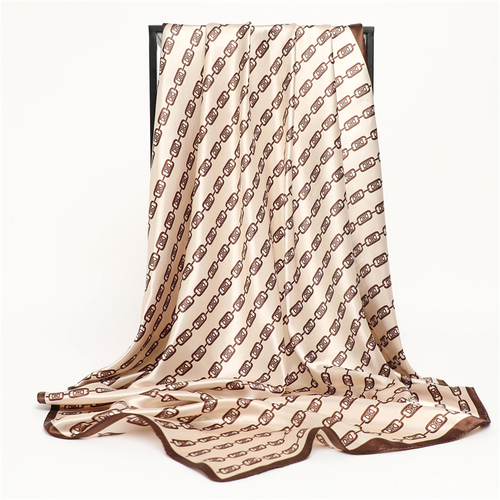 Fashion Plaid Scarves Women's Folar Classic Horse Print Scarves 90x90cm Square Scarves Headscarves