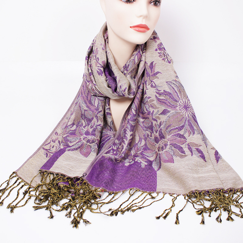 Multi-Color Spot Fashion Women's Scarf Jacquard Cashew Floral Scarf Shawl Women's Long Scarf