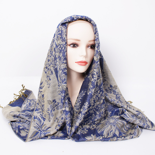 Multi-Color Spot Fashion Women's Scarf Jacquard Cashew Floral Scarf Shawl Women's Long Scarf