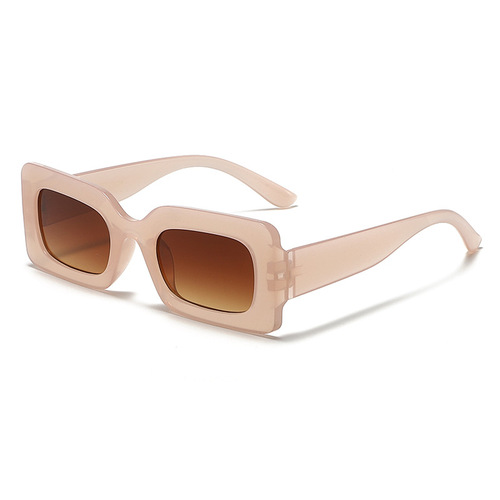 Lucky Classic Retro Rectangle Fashion Sun Glasses  Men Women Brand Shades Designer Sunglasses