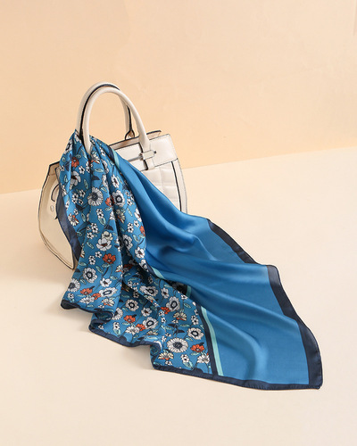 Cheap  good quality 70*70cm womens summer gauze printed scarfs viscose china necklace scarfs for women stylish