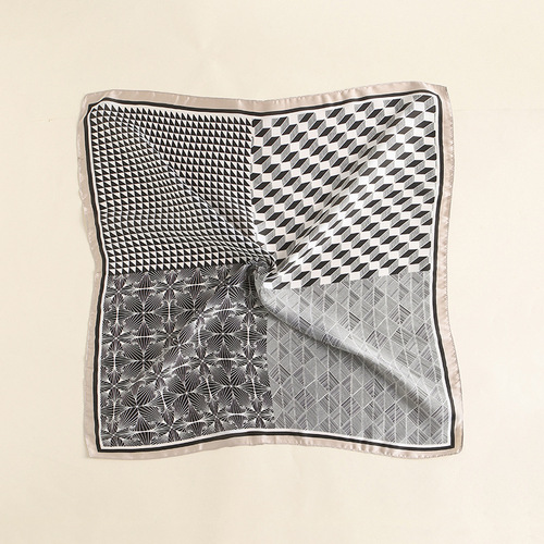 Cheap  good quality 70*70cm womens summer gauze printed scarfs viscose china necklace scarfs for women stylish