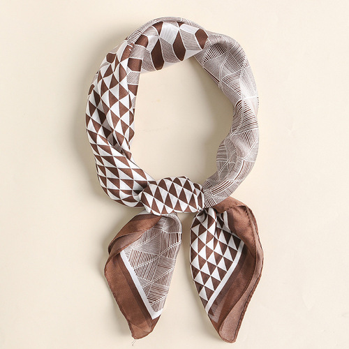 Cheap  good quality 70*70cm womens summer gauze printed scarfs viscose china necklace scarfs for women stylish