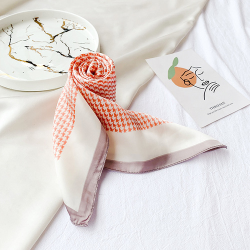 Cheap  good quality 70*70cm womens summer gauze printed scarfs viscose china necklace scarfs for women stylish