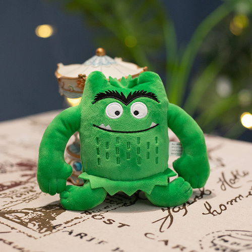 Hot sale  Colorful Emotional Little Monster Plush Toy Soft Stuffed Animal Plush Monster for kids