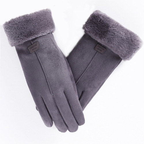Women warm Full Finger gloves winter cycling Driving Windproof gloves touch screen gloves Mittens