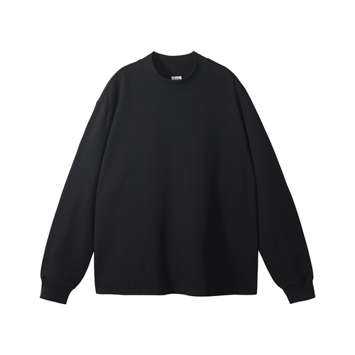  high quality 345g 100% cotton heavy weight casual mans long sleeve double line men sweater unisex hoodies sweatshirts