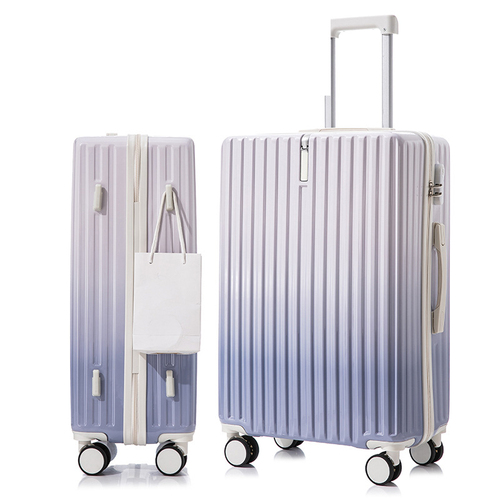 Pretty Pastel Compact Suitcase with Bag-hook Built In
