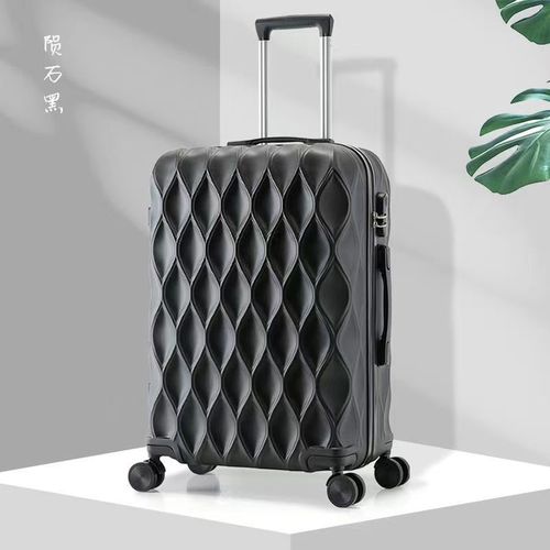 20 Inch Wavy Cabin Suitcase Outdoor Carry-On Luggage with Large Capacity 