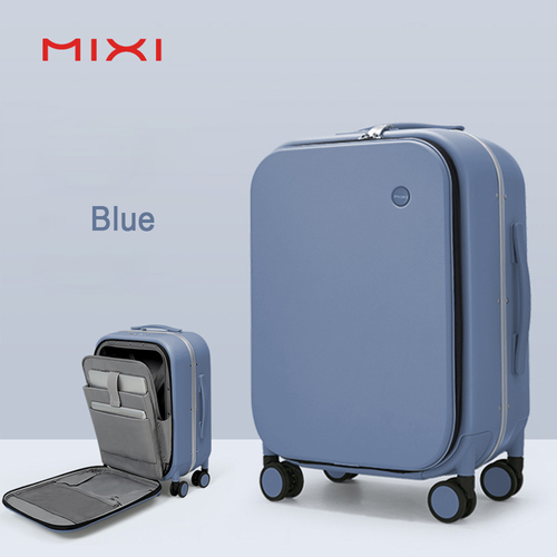 Mixi  Front Open Universal Wheel Spinner Hard Shell Luggage Suitcase Set for Travel Carry-On